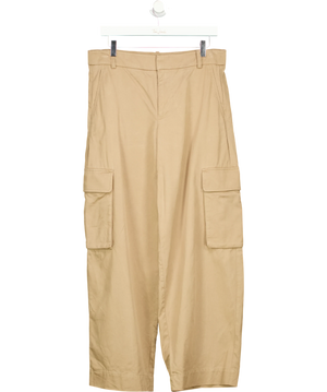 Everlane Beige Barrel Cargo Pockets Trousers UK 6