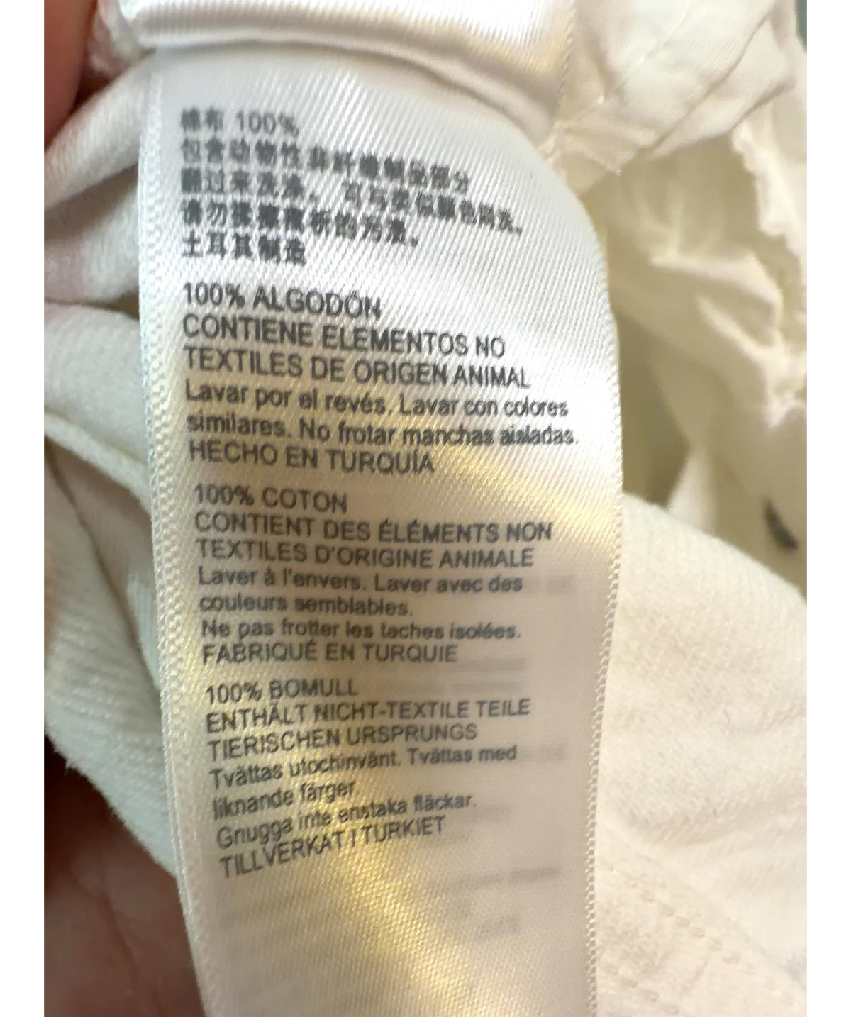 Mint Velvet White Colour, size UK 6 — label