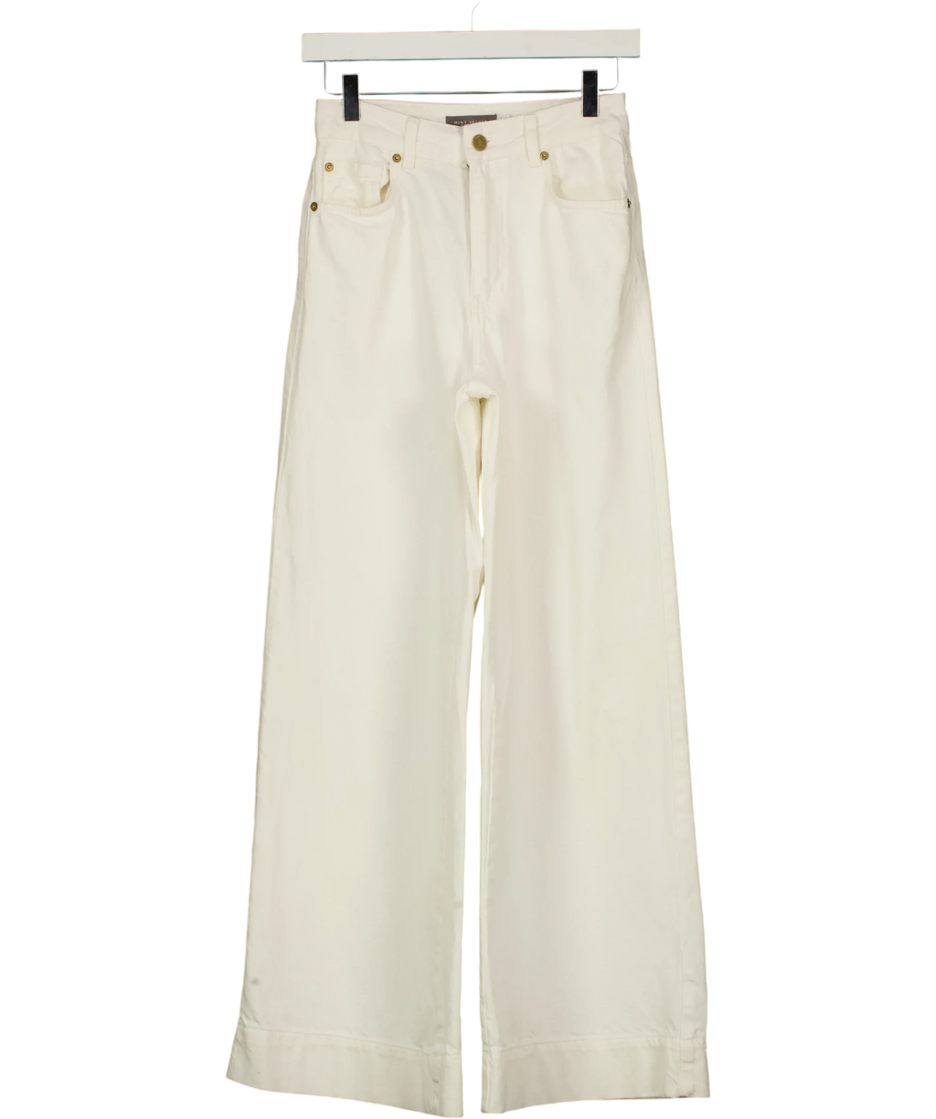 Mint Velvet White Colour, size UK 6 — front