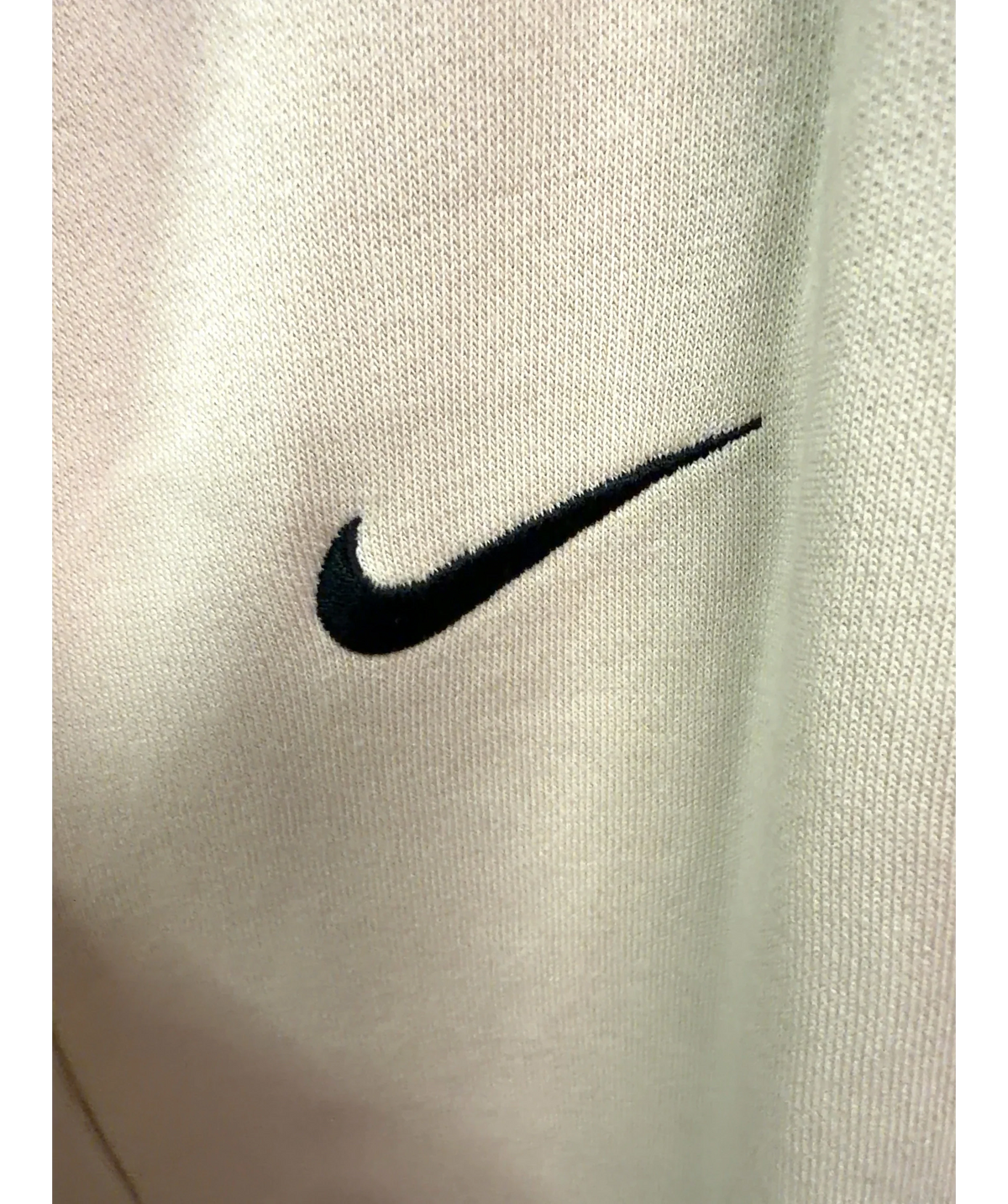 Nike Beige Phoenix Fleece, size UK M — label