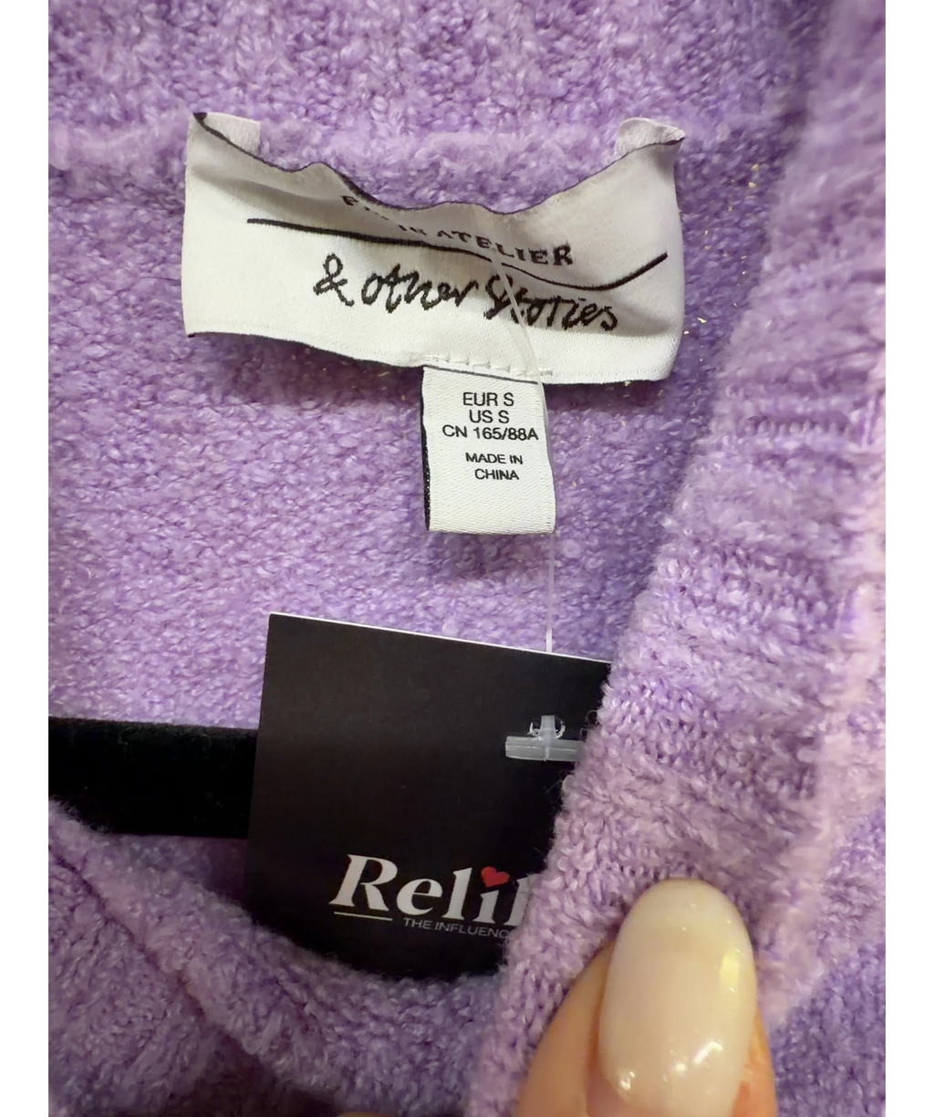 & OTHER STORIES Purple Colour, size UK S — detail