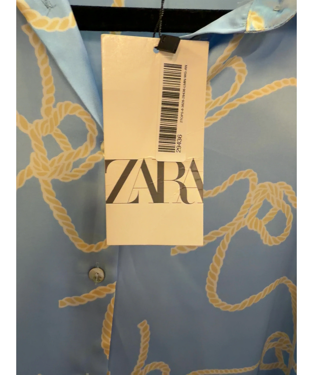 ZARA Blue Colour, size UK S — detail