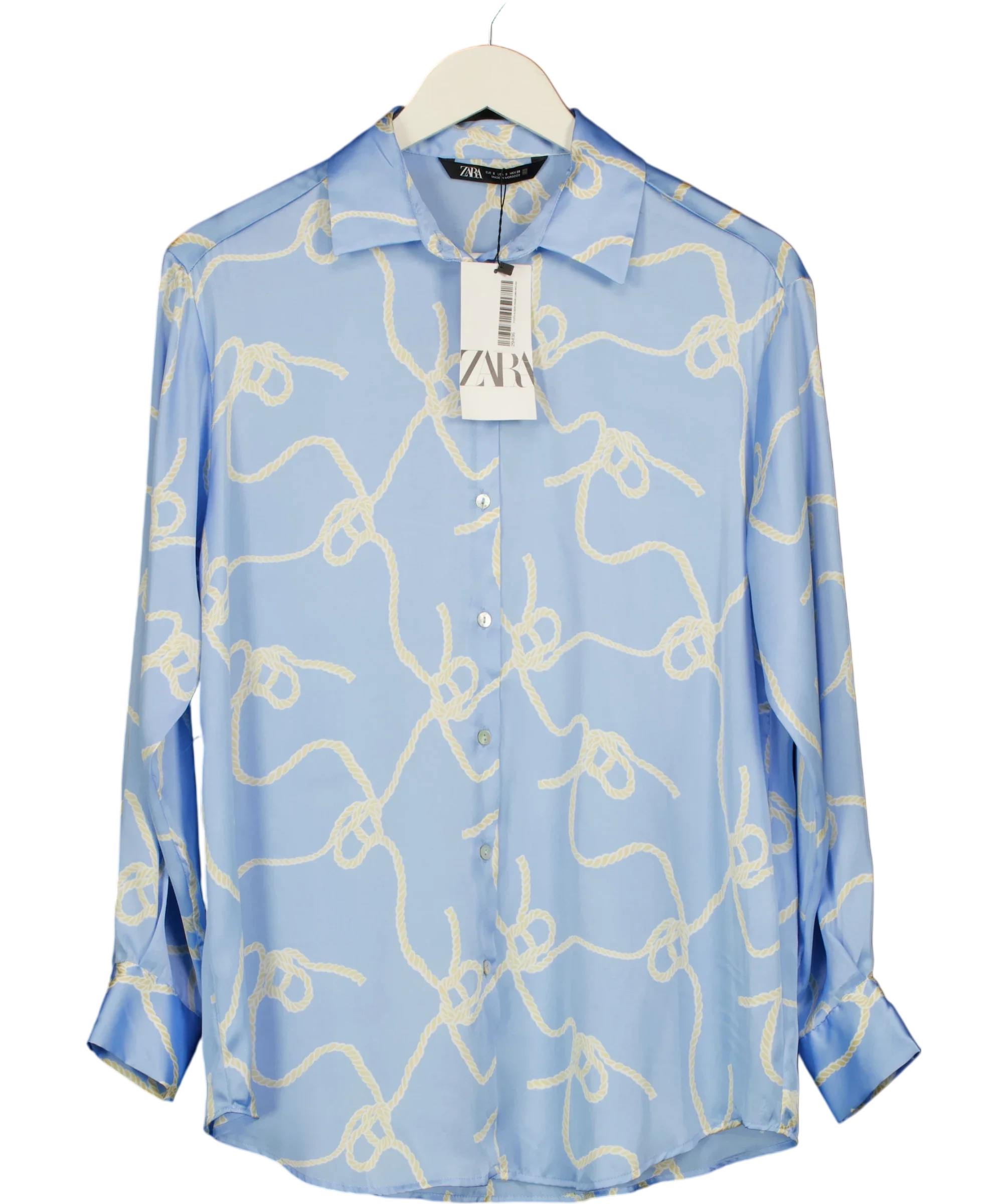 ZARA Blue Colour, size UK S — front