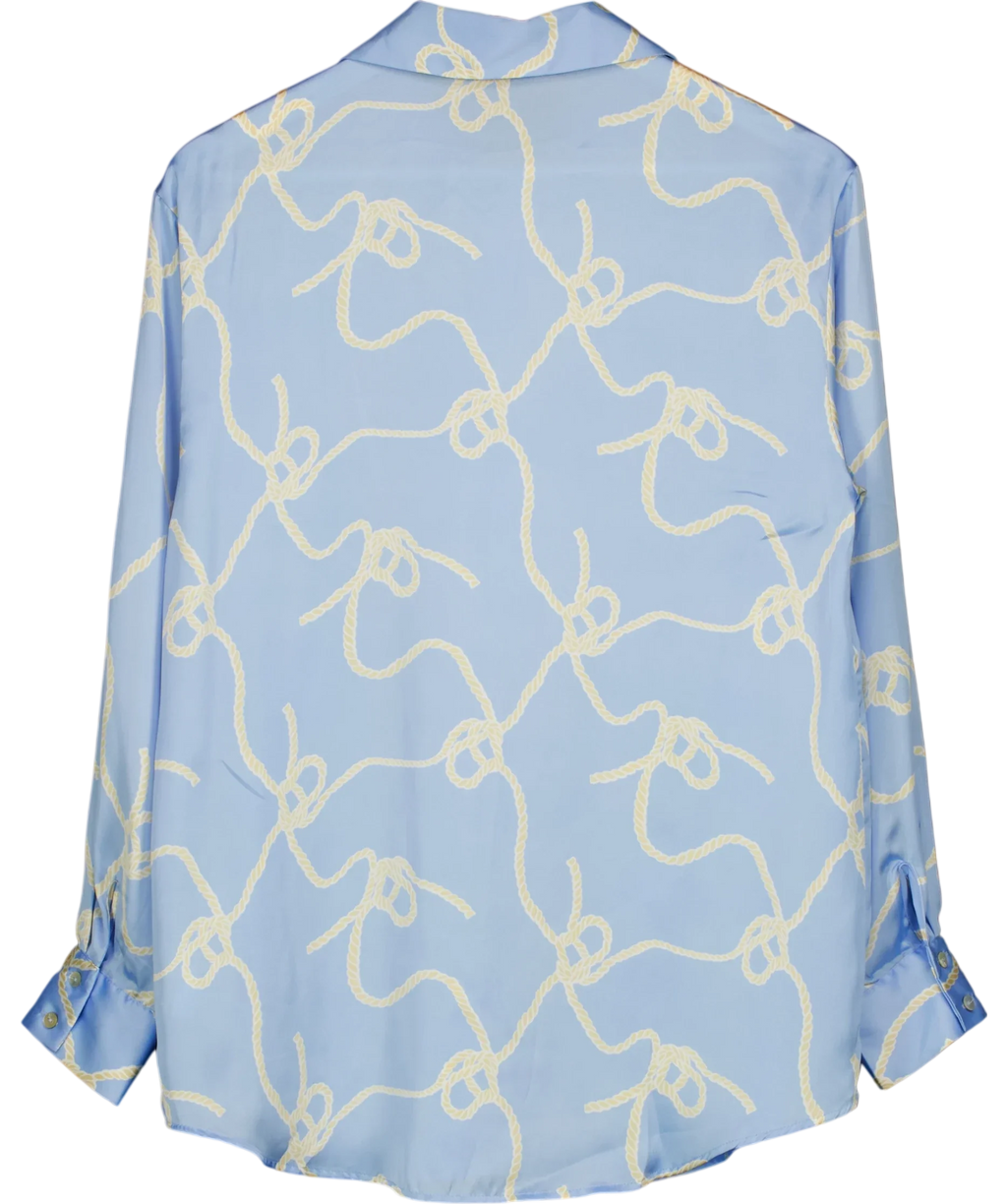 ZARA Blue Colour, size UK S — back