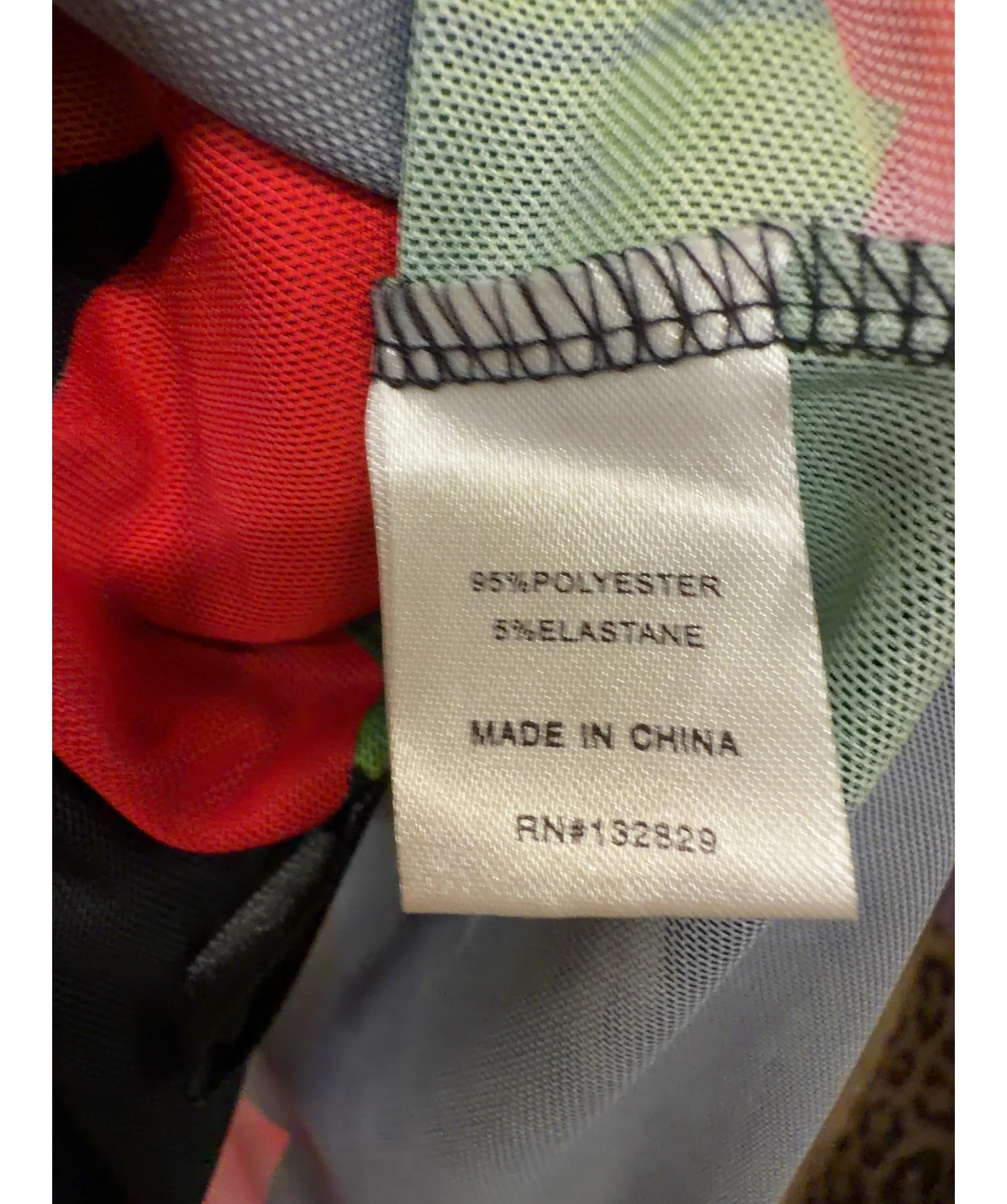 Superdown Black Colour, size UK S — label