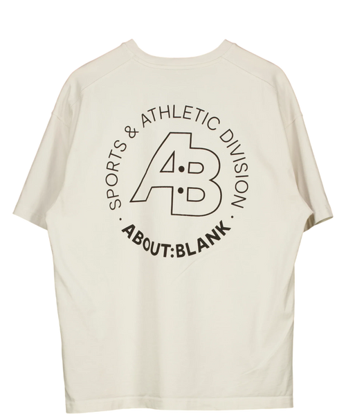about:blank White Sports Division T-Shirt, size UK M — back