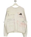 adidas White Colour, size UK M — front