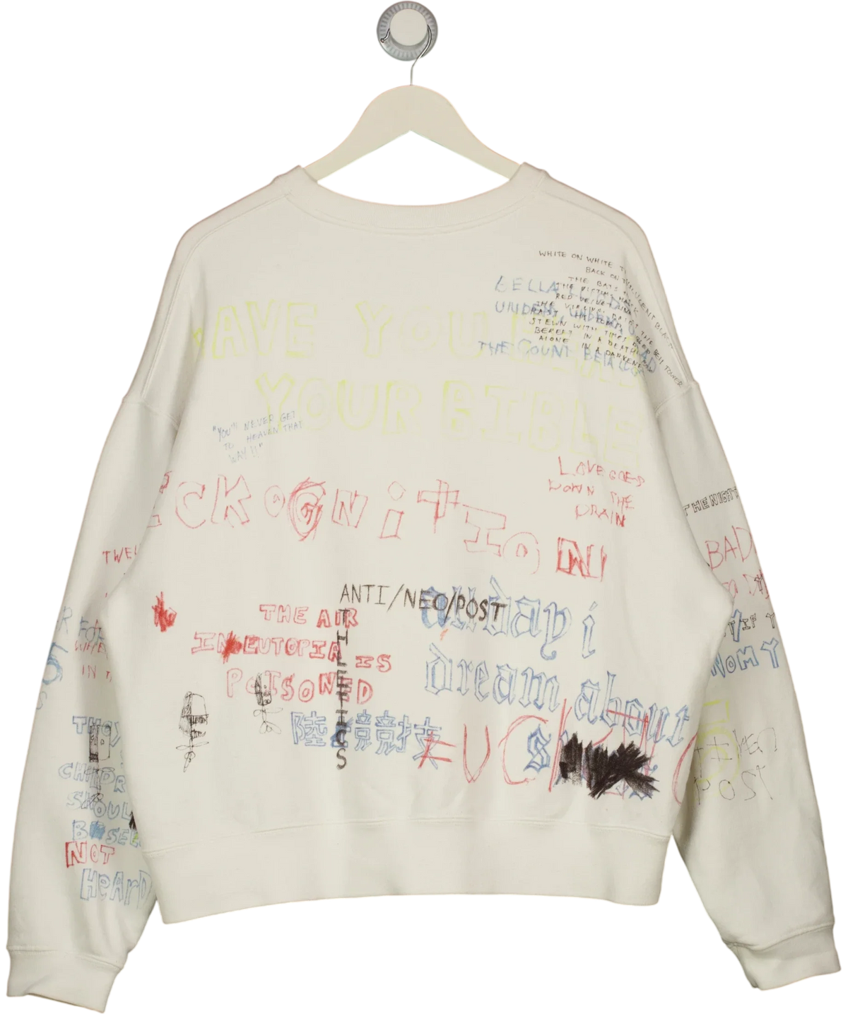 adidas White Colour, size UK M — back