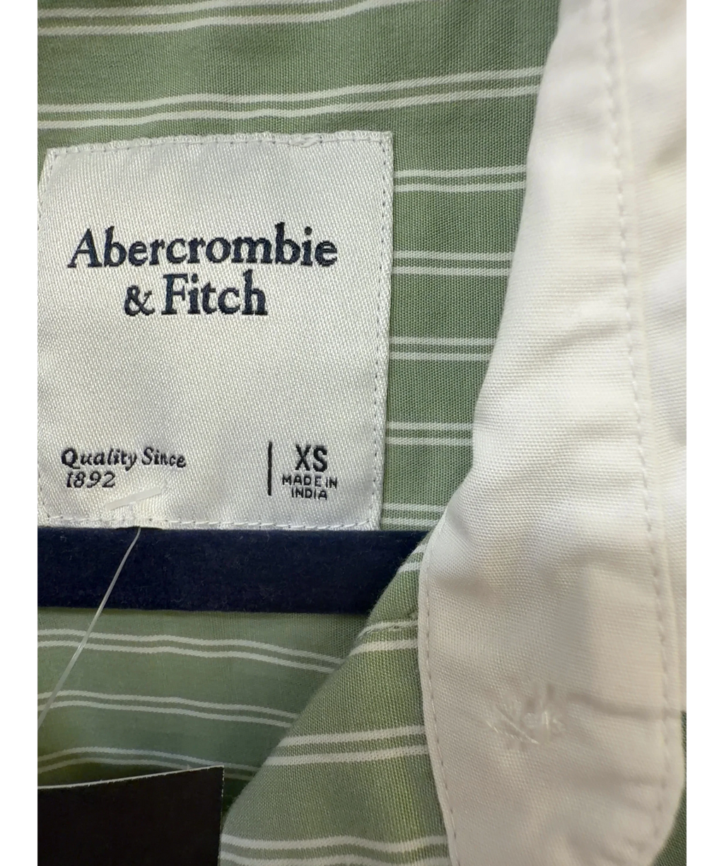 ABERCROMBIE & FITCH Green Colour, size UK XS — care label