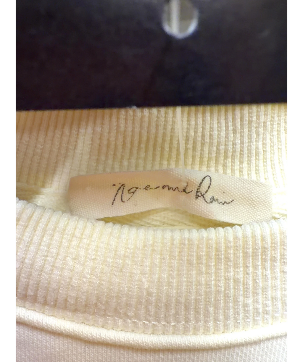 NOA & RAIN Cream cowboy-graphic sweatshirt, size UK L — detail