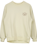 NOA & RAIN Cream cowboy-graphic sweatshirt, size UK L — front