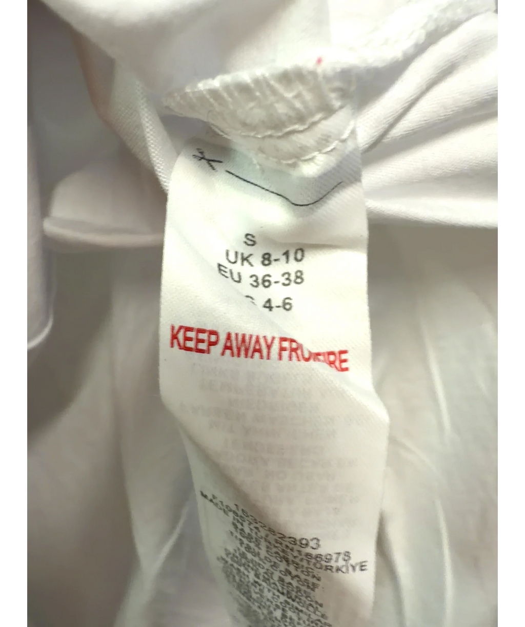 ASOS White Colour, size UK 8 — care label