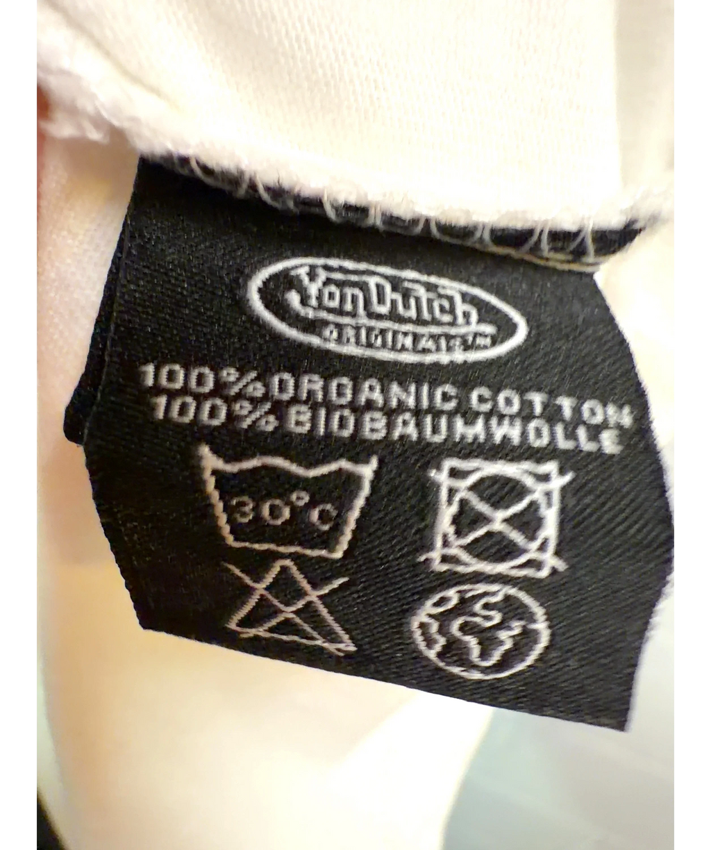 Von Dutch White Colour, size UK M — label