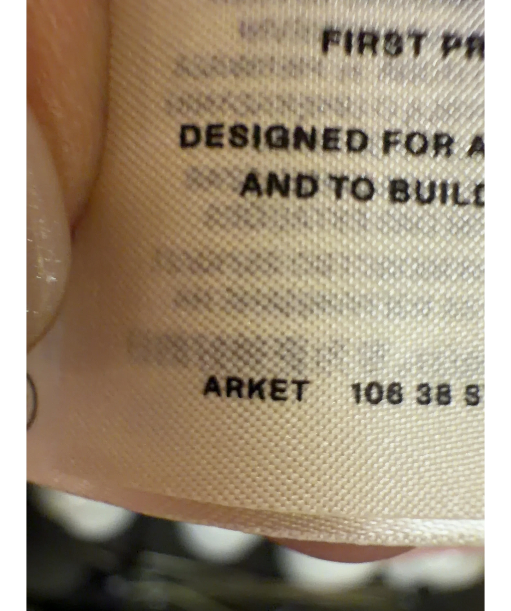 ARKET Pink Harrington Jacket, size UK S — detail