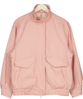 ARKET Pink Harrington Jacket, size UK S — front