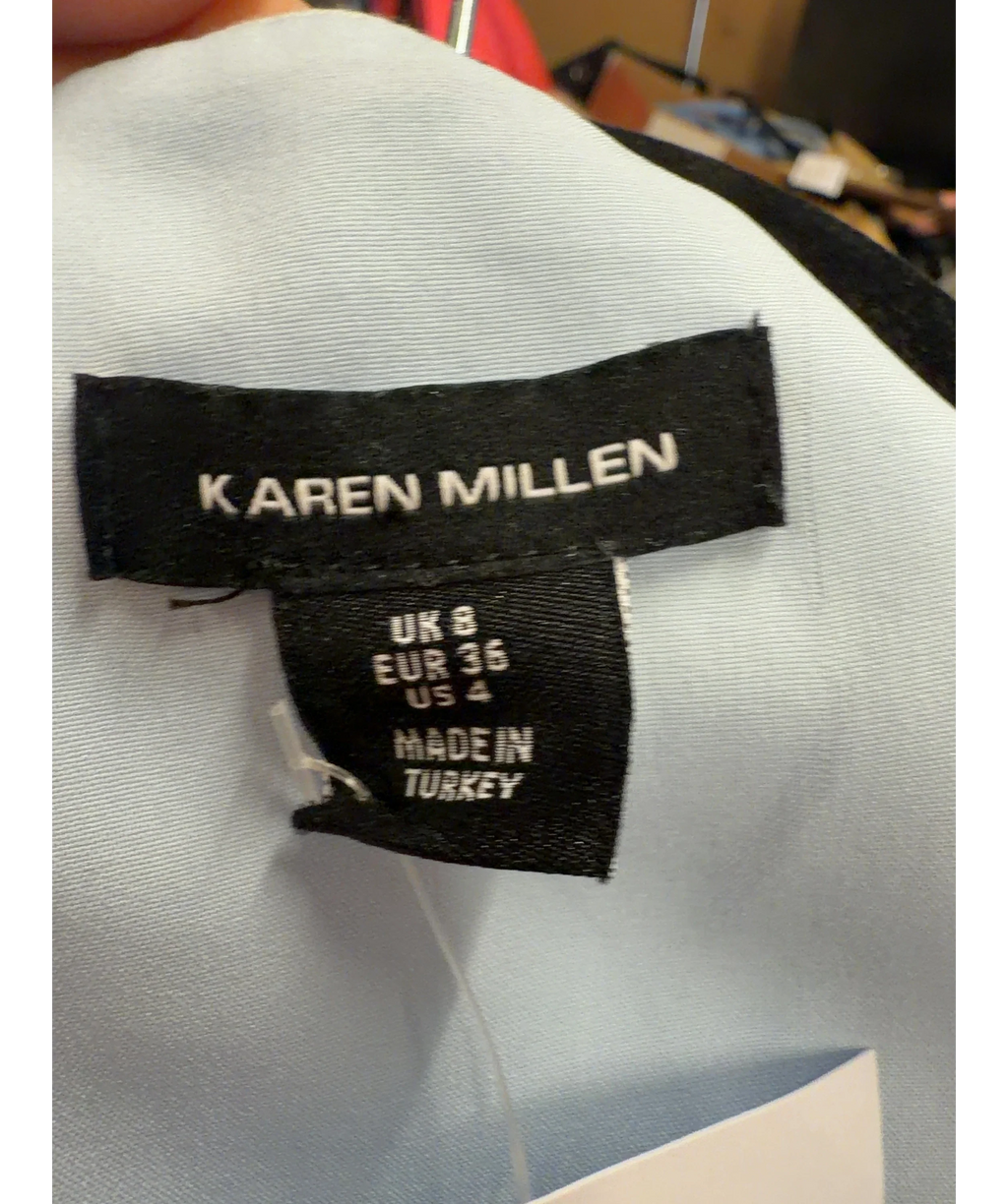 KAREN MILLEN Blue Colour, size UK 8 — detail