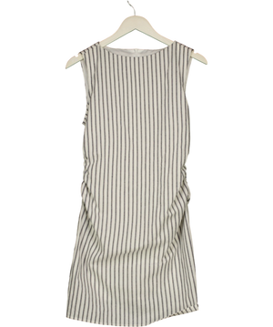 Commense Striped Cotton Sleeveless Mini Dress UK S