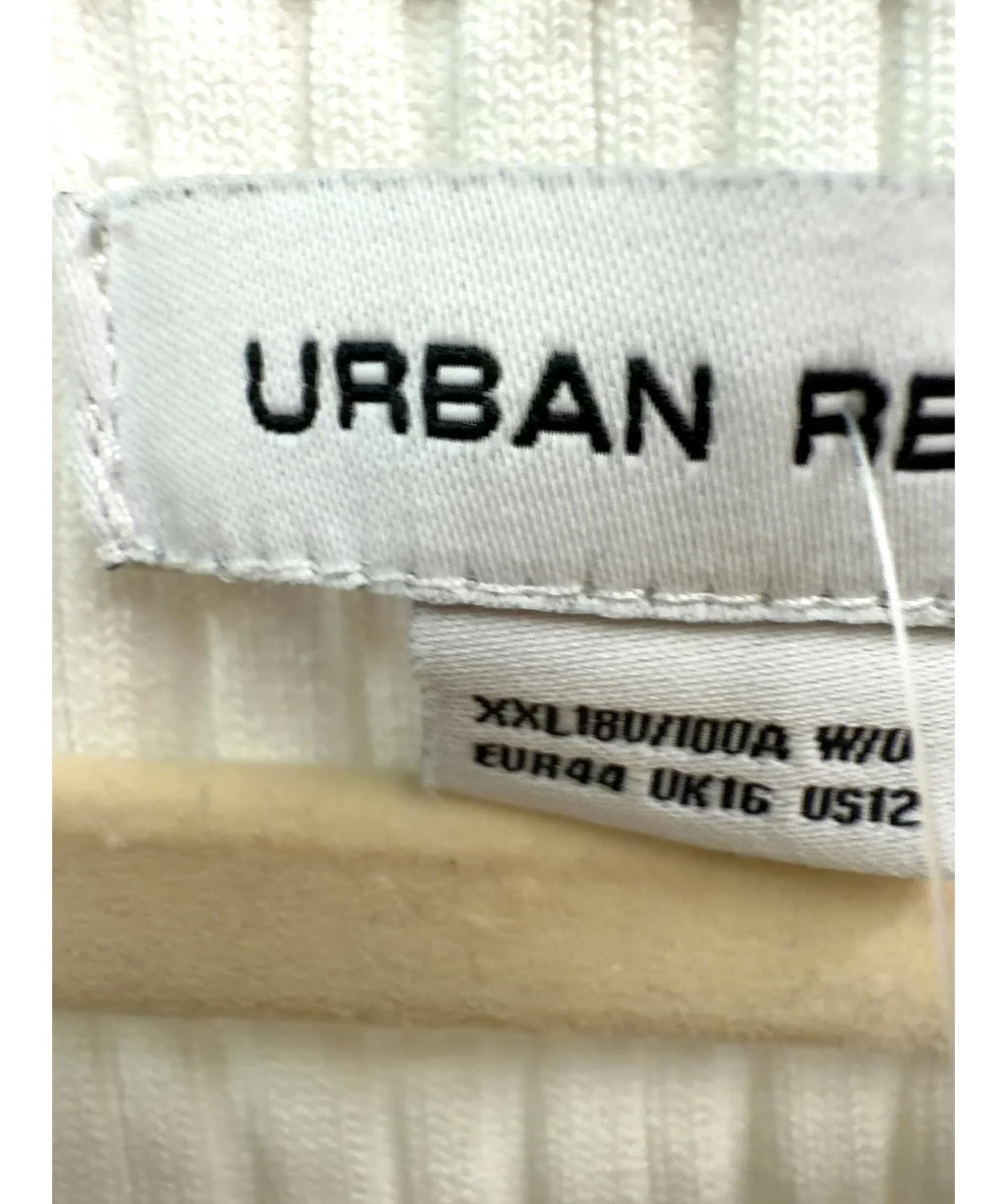 Urban Revivo White Colour, size UK 16 — care label