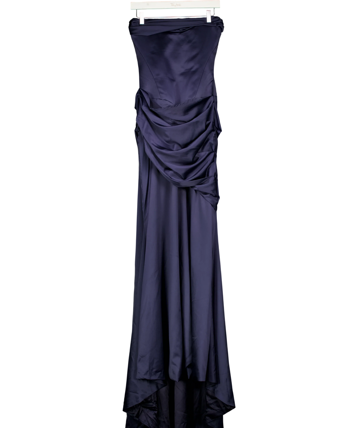 Babyboo navy Kensington Maxi Dress, size UK S — front