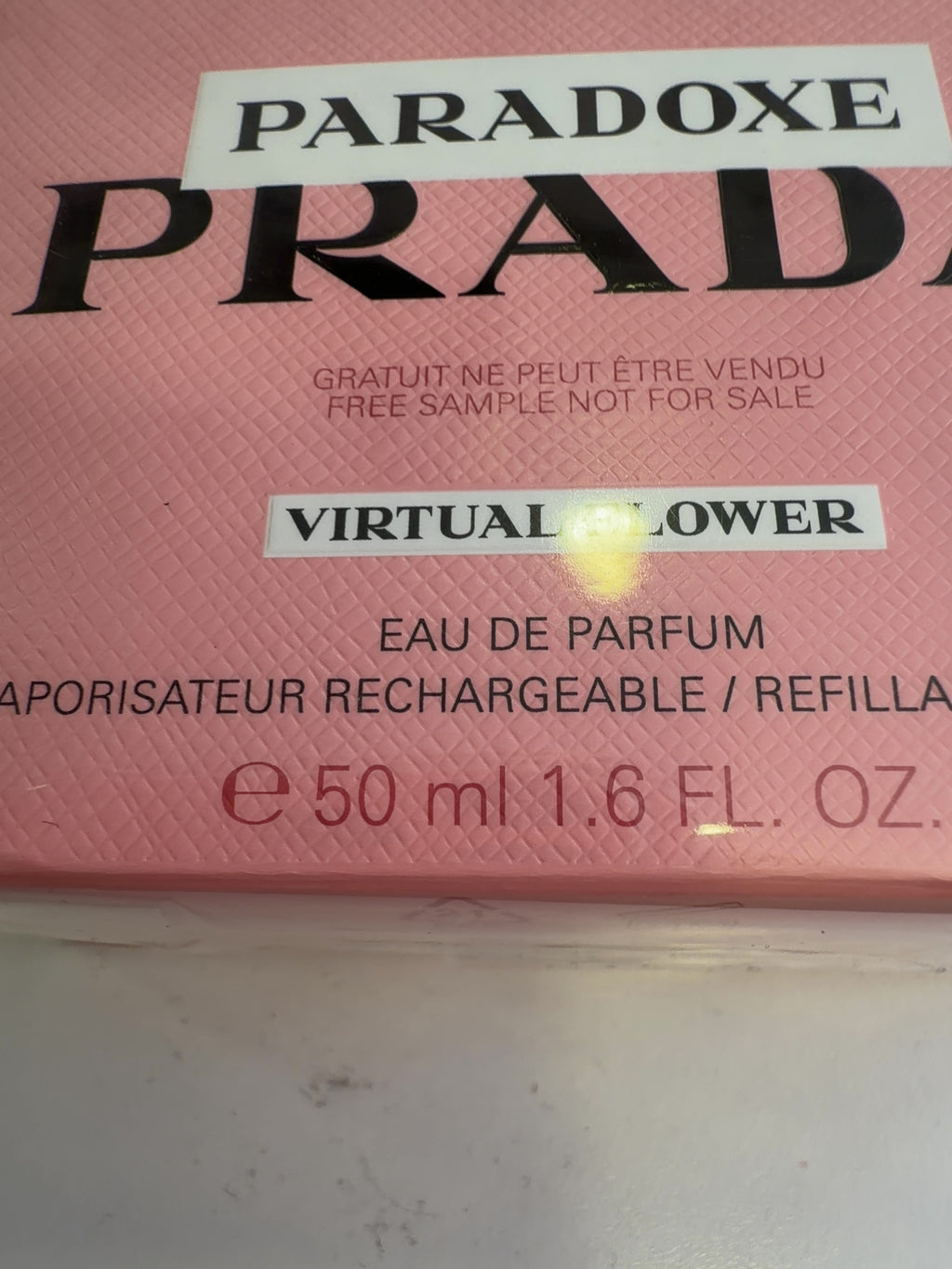 Prada Paradoxe Virtual Flower Eau de Parfum, size 50ml — care label