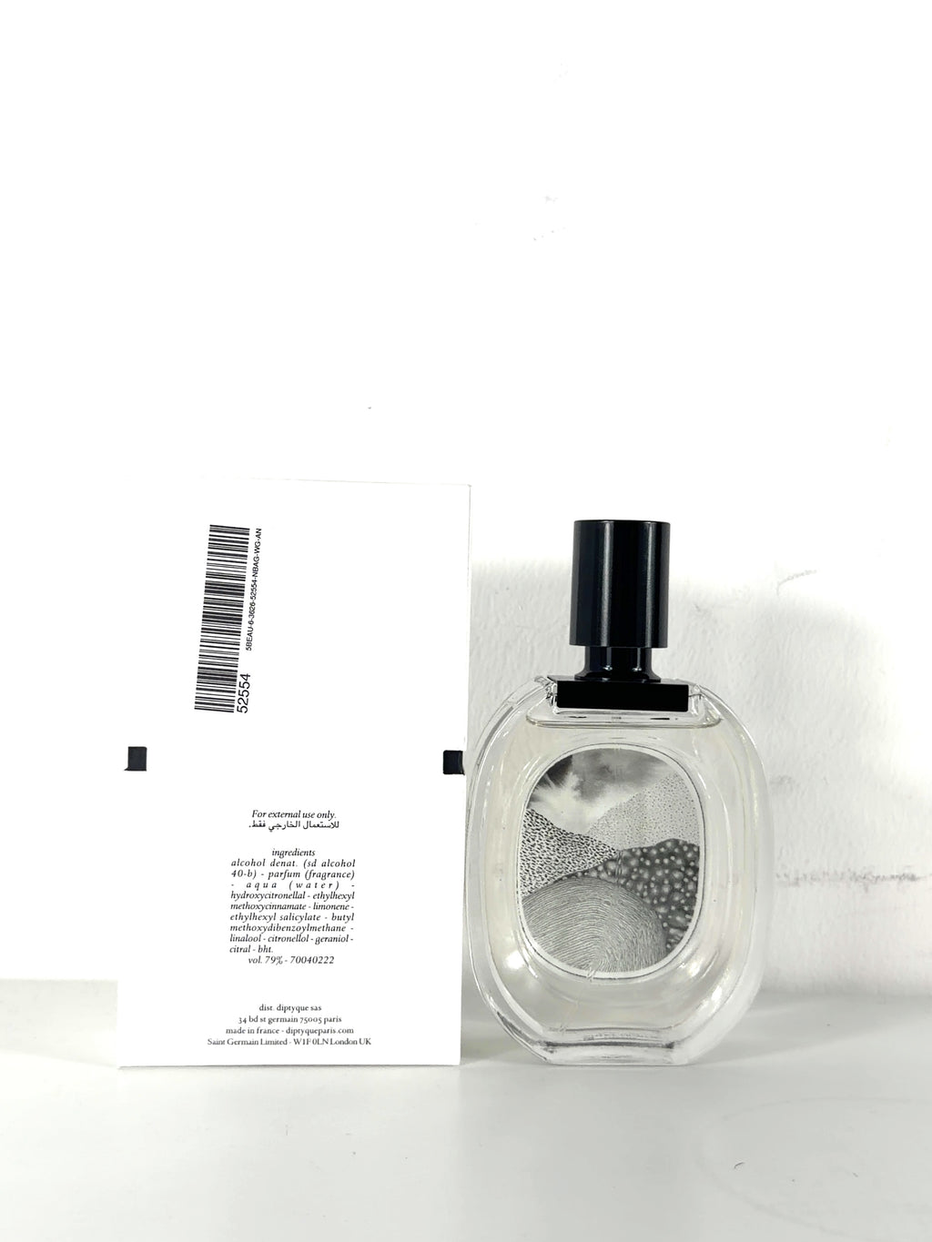 Diptyque L'Eau Papier Eau de Toilette, size 100ml — back