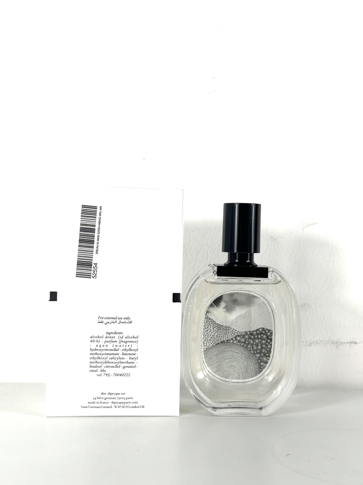 Diptyque L'Eau Papier Eau de Toilette, size 100ml — back