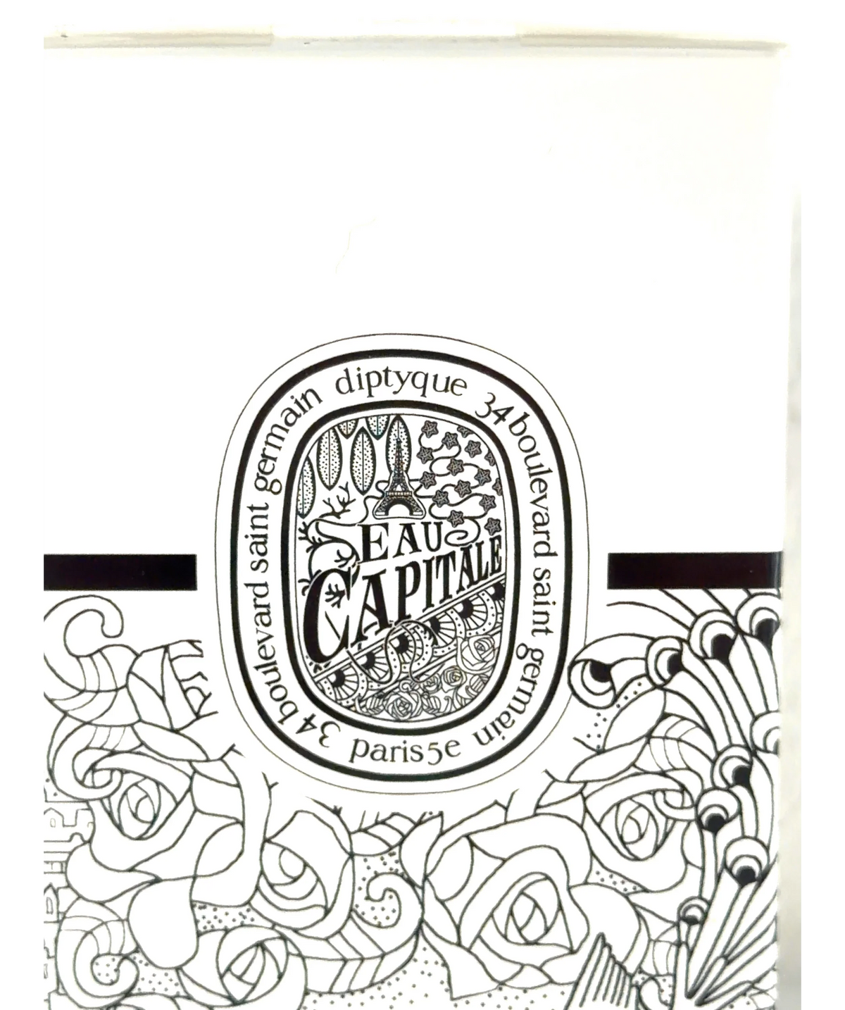 Diptyque Eau Capitale Hair Mist, size 30ml — label