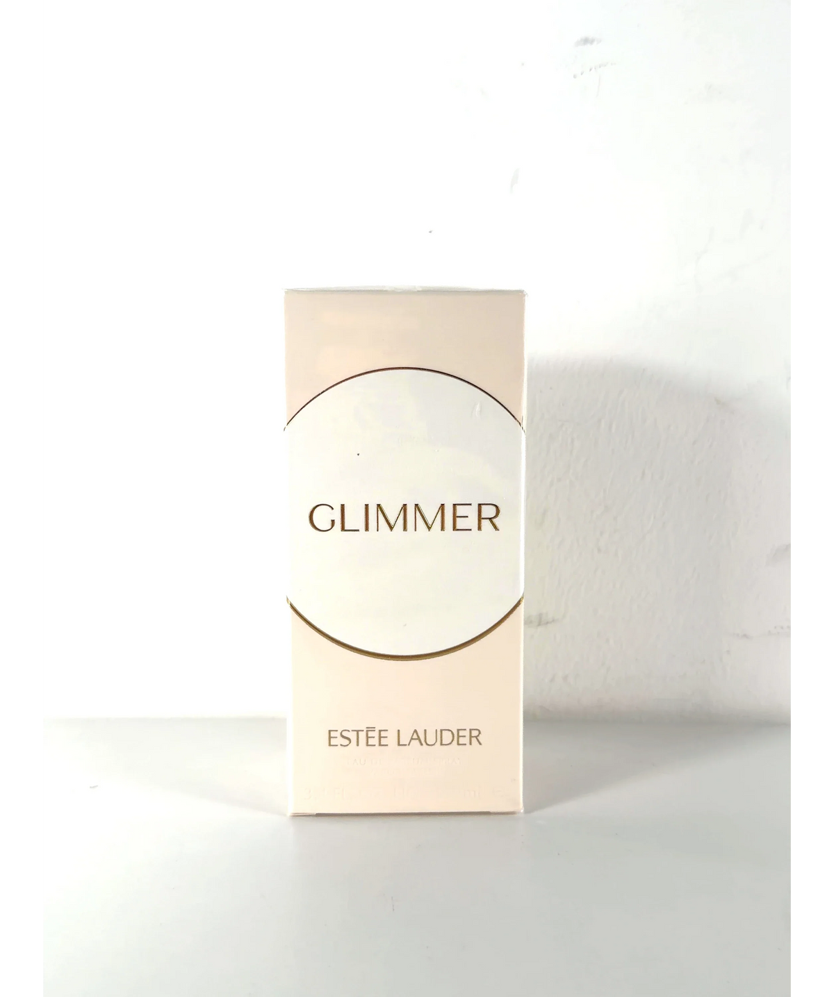 Estee Lauder Glimmer, size 100ml — label