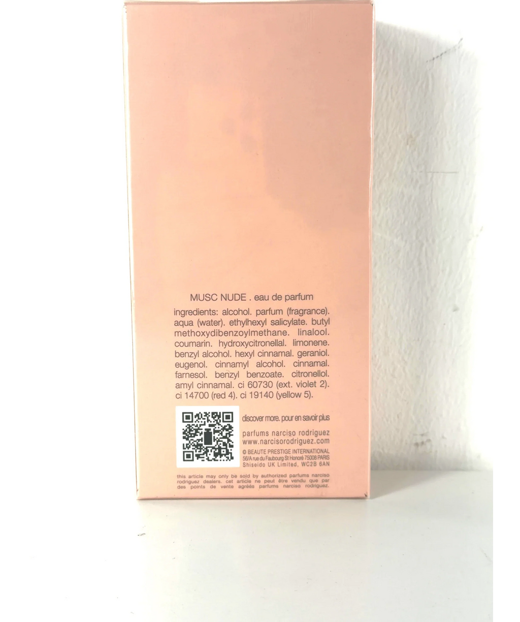 Narciso Rodriguez For Her Musc Nude 100ml — Ingredients