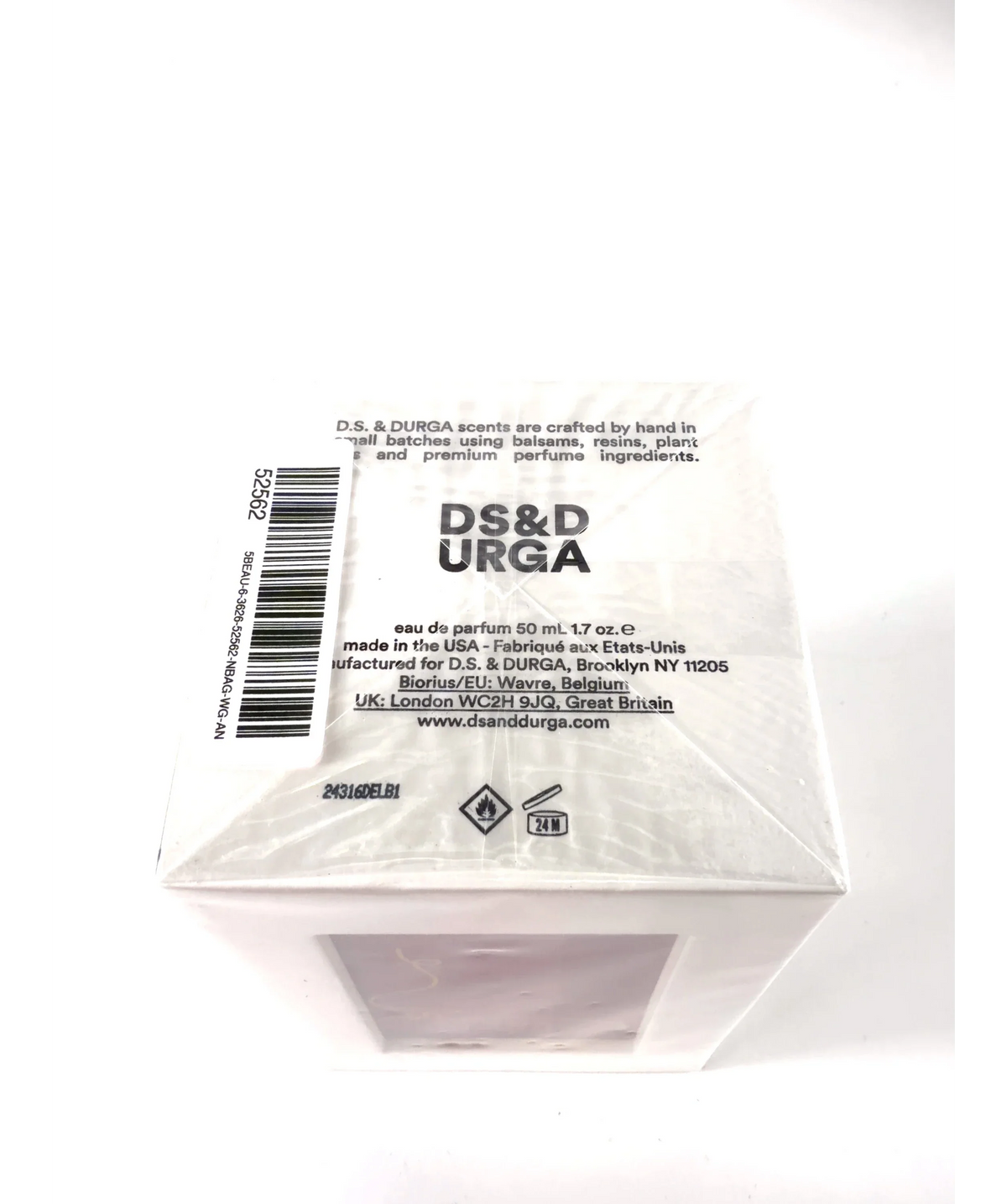 D.S. & Durga COWGIRL GRASS, size 50ml — care label