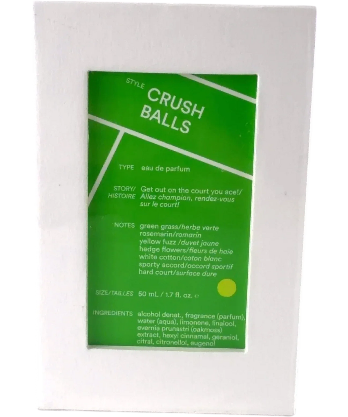 D.S. & Durga CRUSH BALLS, size 50ml — front