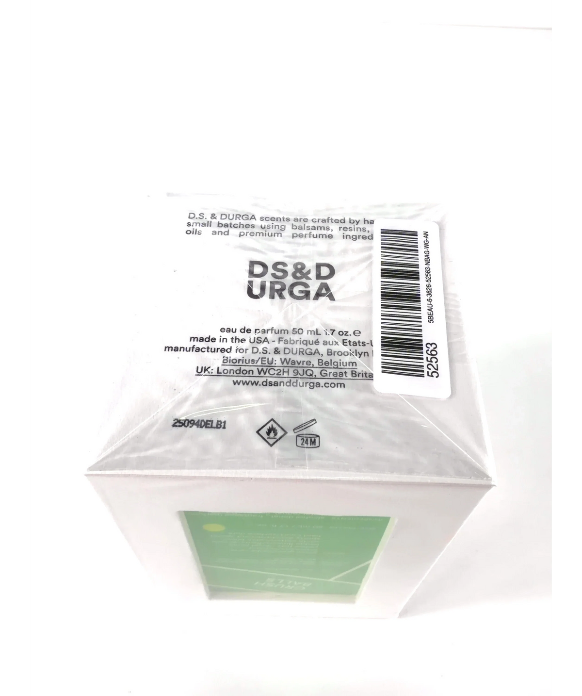 D.S. & Durga CRUSH BALLS, size 50ml — care label