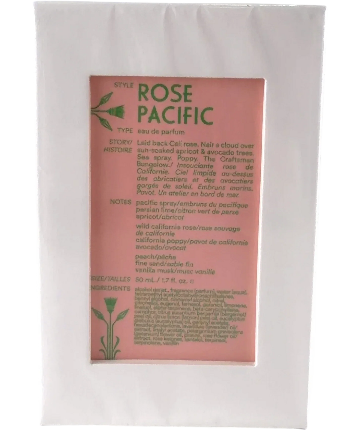 D.S. & Durga Rose Pacific ROSE PACIFIC, size 50ml — front