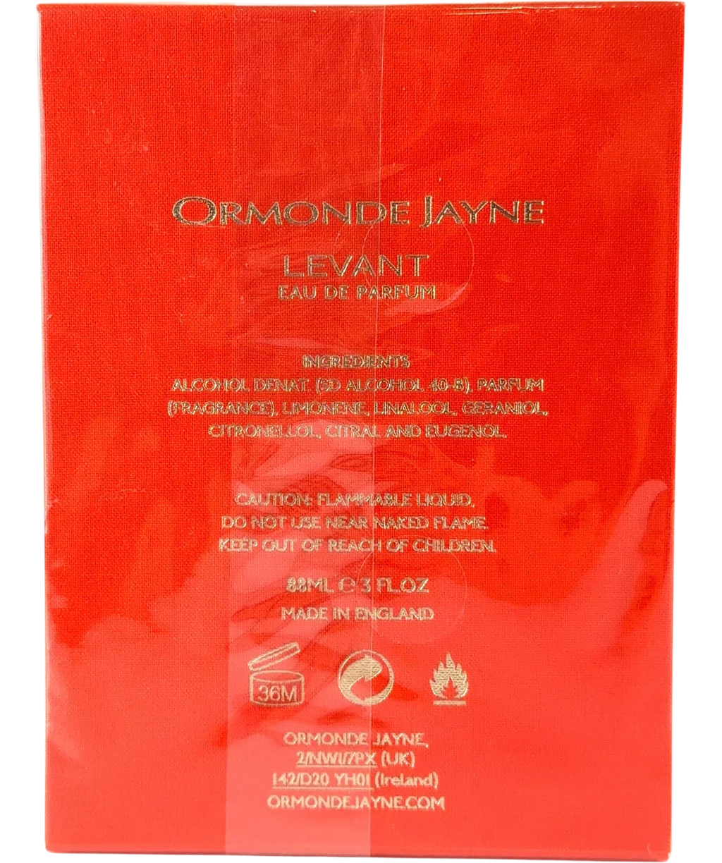 Ormonde Jayne Levant Eau De Parfum 88ml — Back