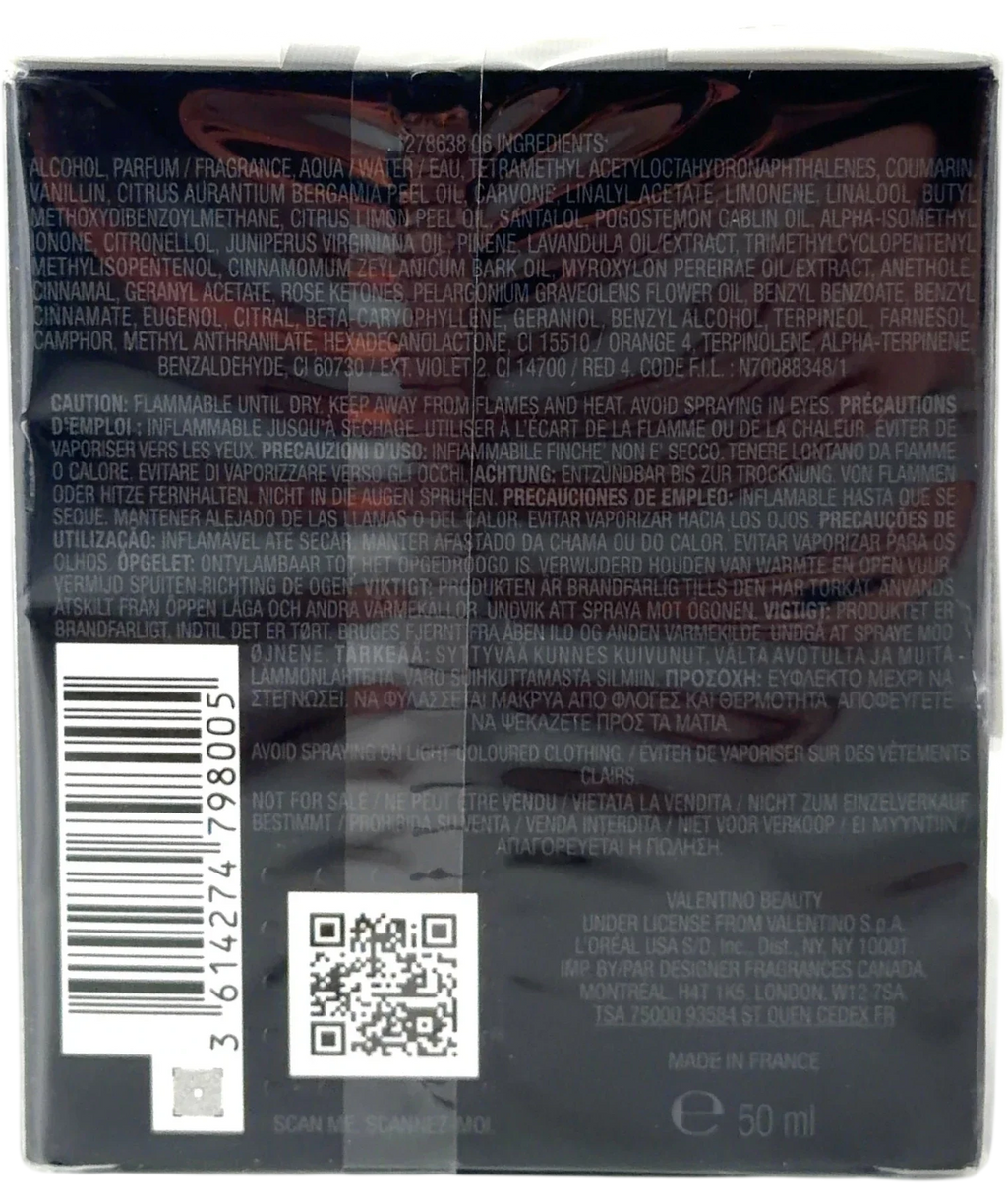 Vendetta Uomo Eau de Parfum Spray 50ml — Back