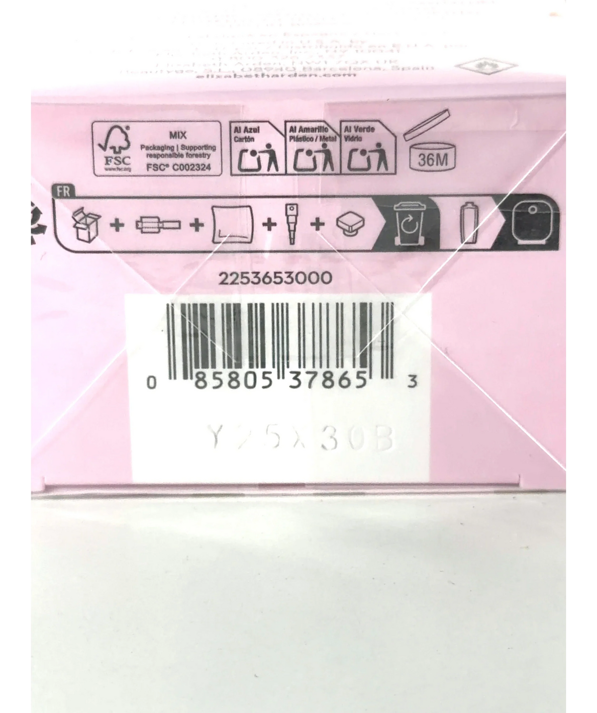 Elizabeth Arden Eternal Aura Eau de Parfum 50ml — Batch number or expiry date