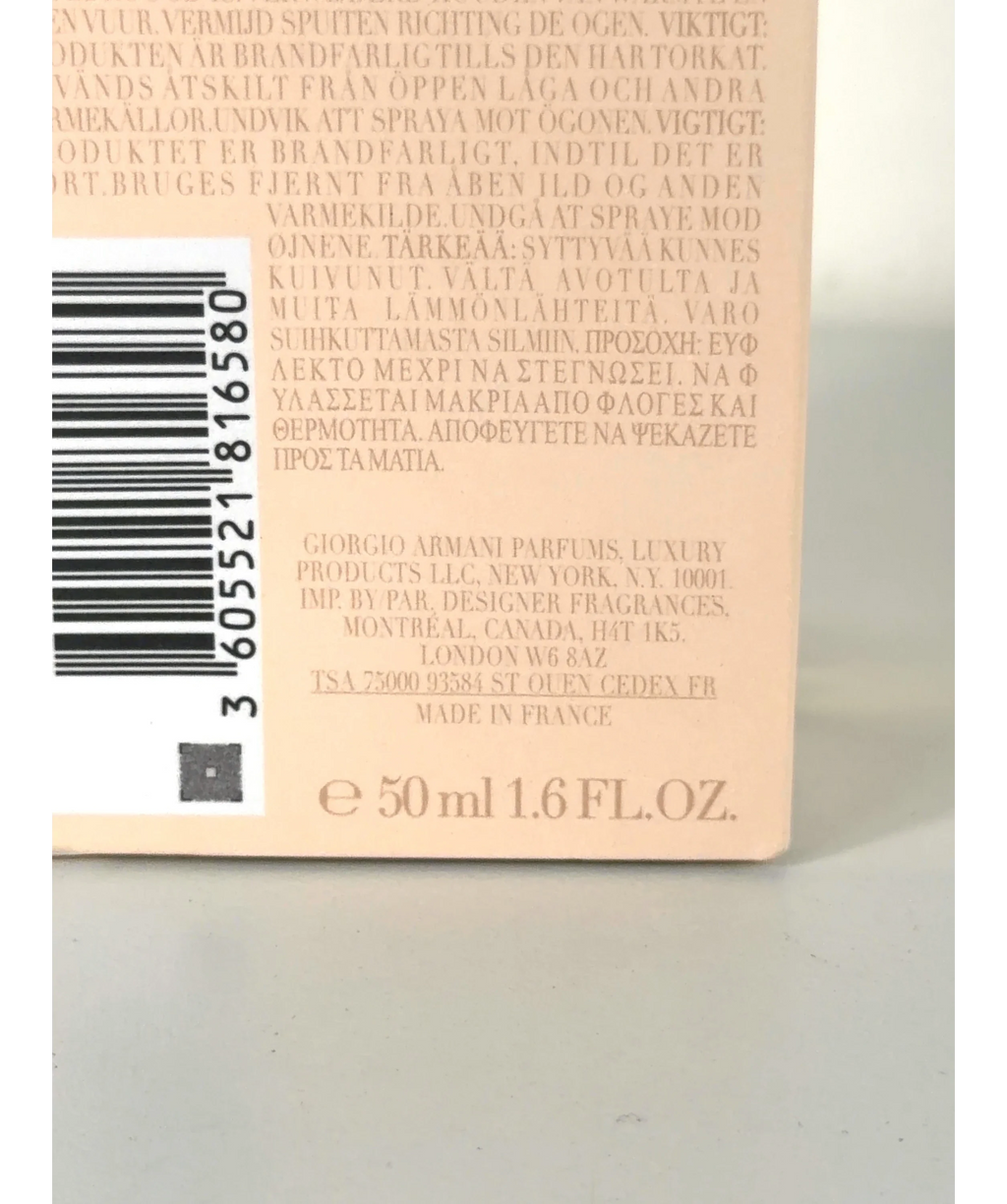 Giorgio Armani Si eau de parfum 50ml — Size