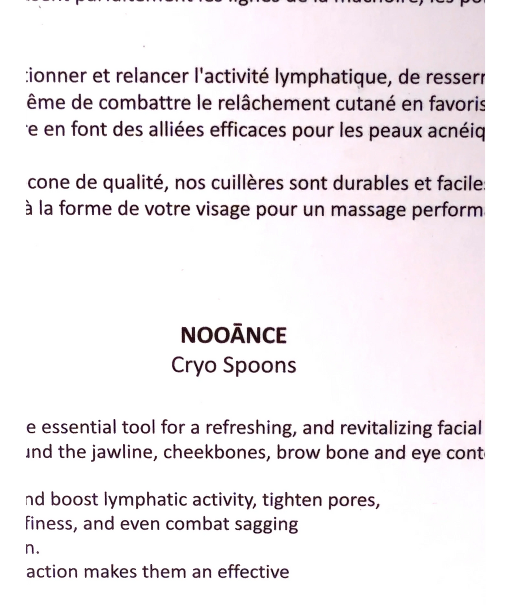 NOOĀNCE Shade — care label