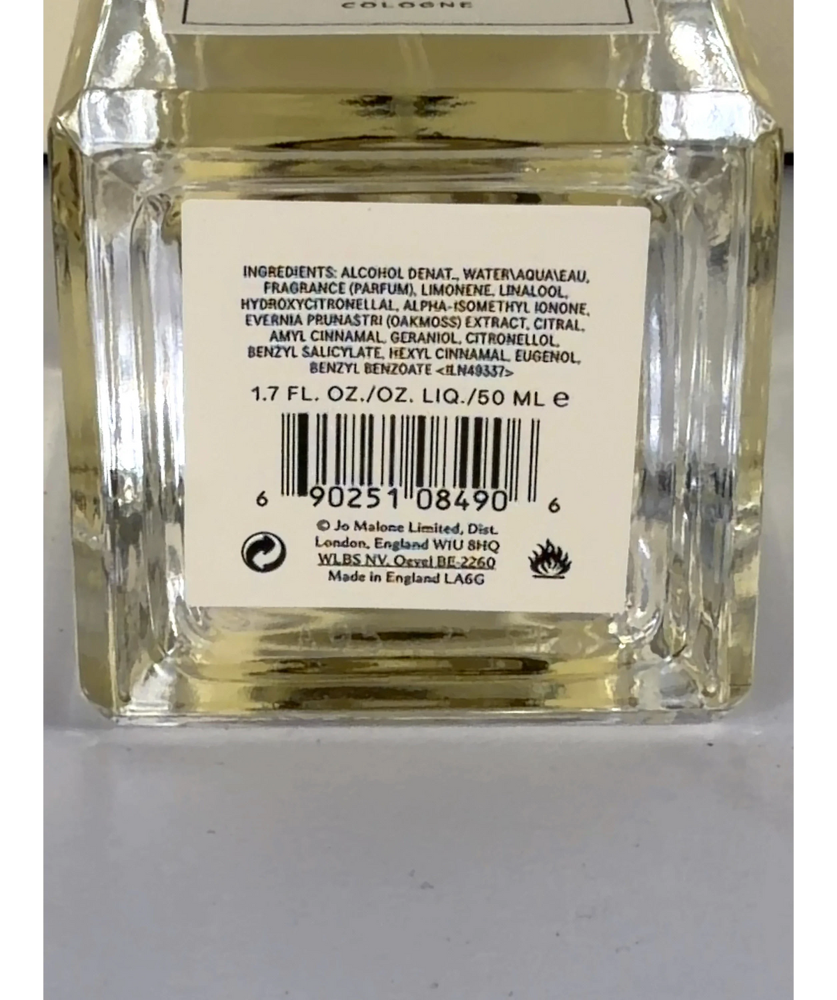 Jo Malone London Shade, size 50ml — detail