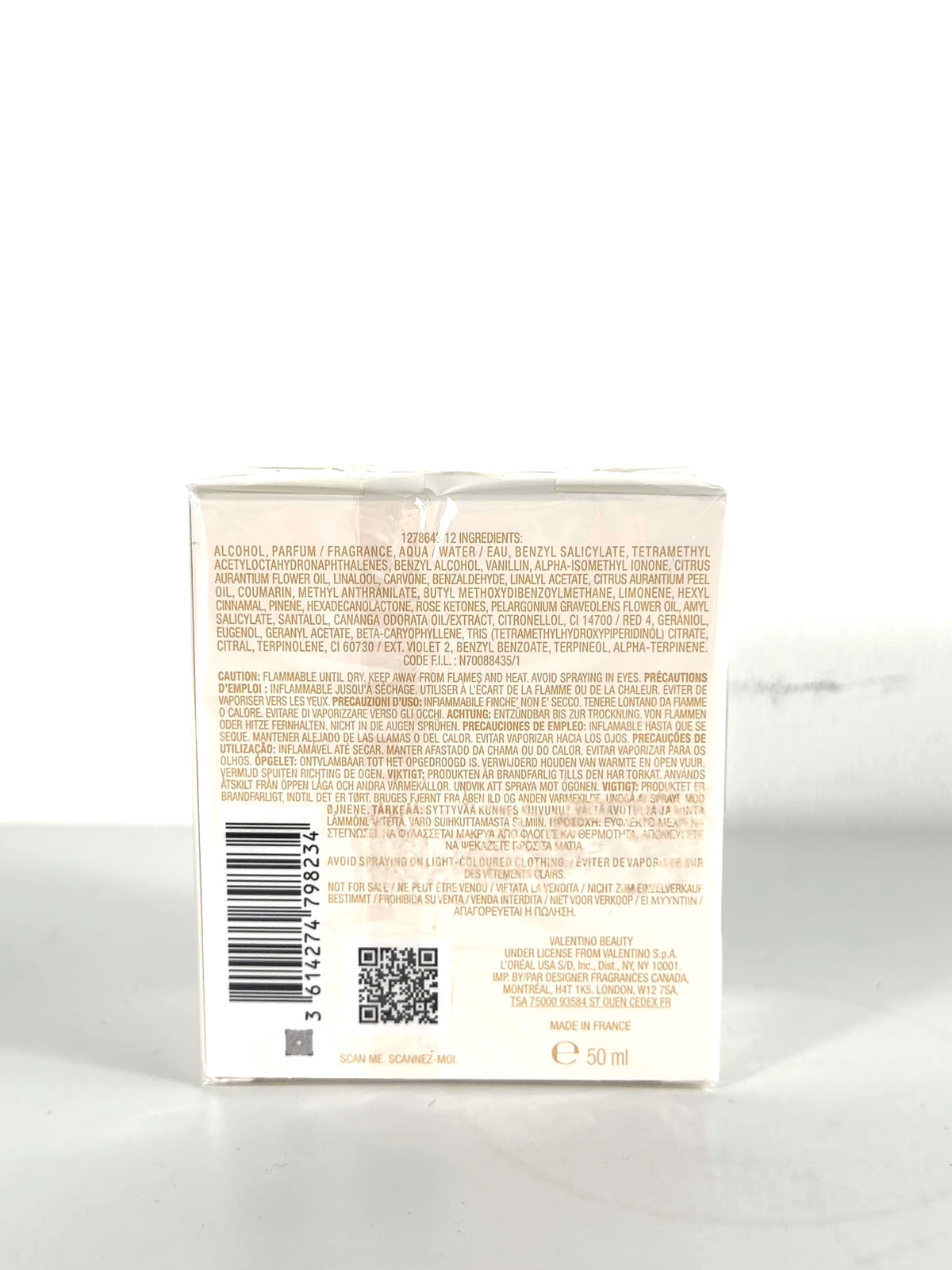 Valentino Vendetta Donna Eau de Parfum, size 50ml — fabric detail