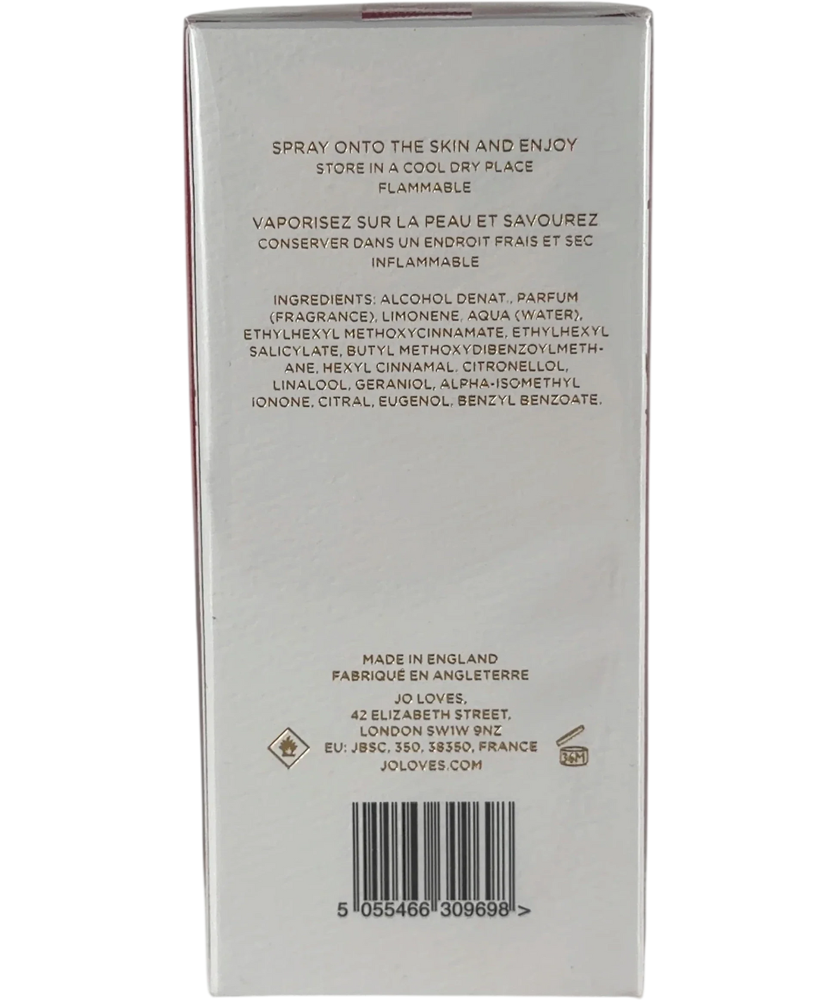 JO LOVES Shade, size 100ml — back