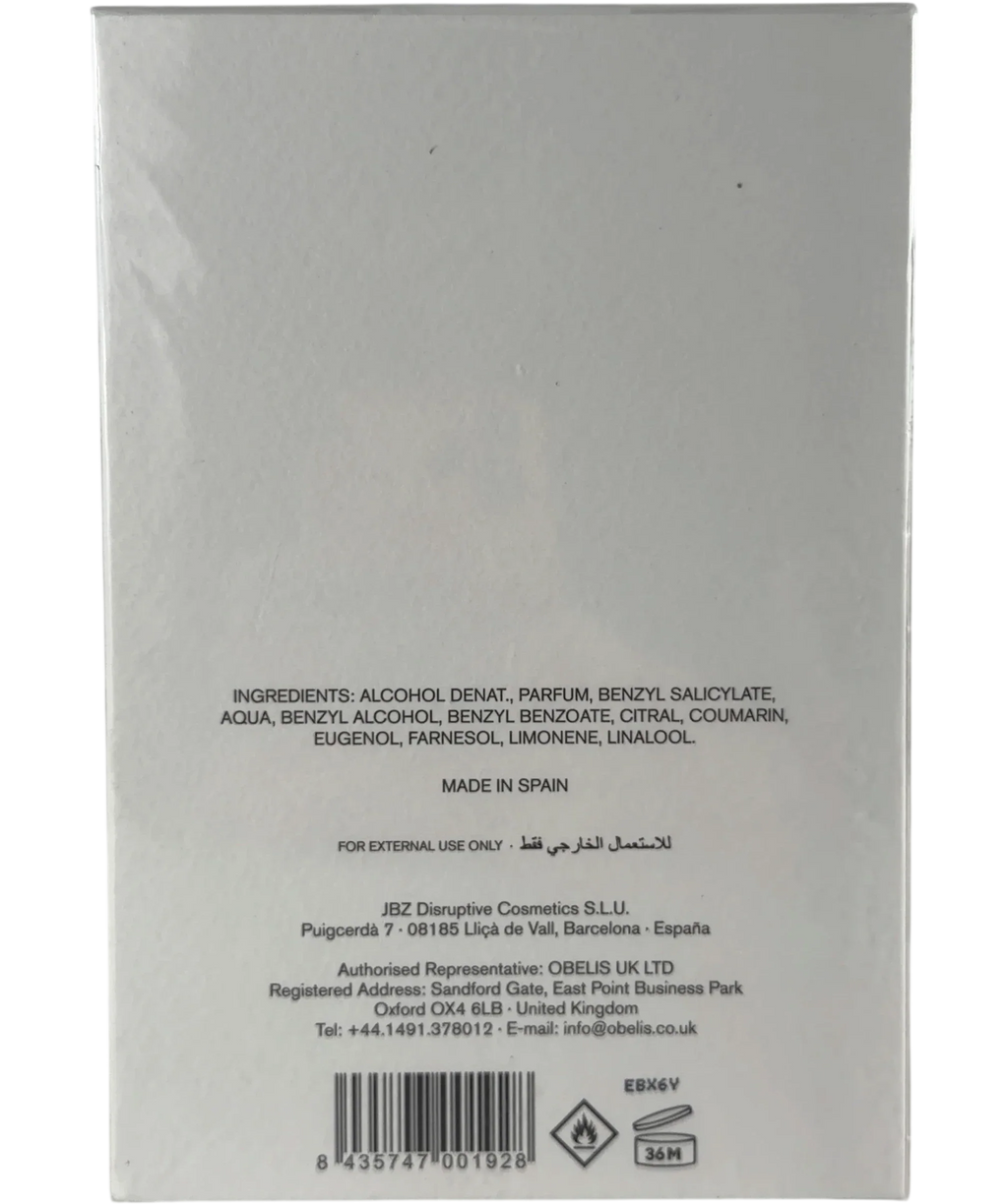 Contes de Parfums Agra Eau de Parfum 100ml — Back