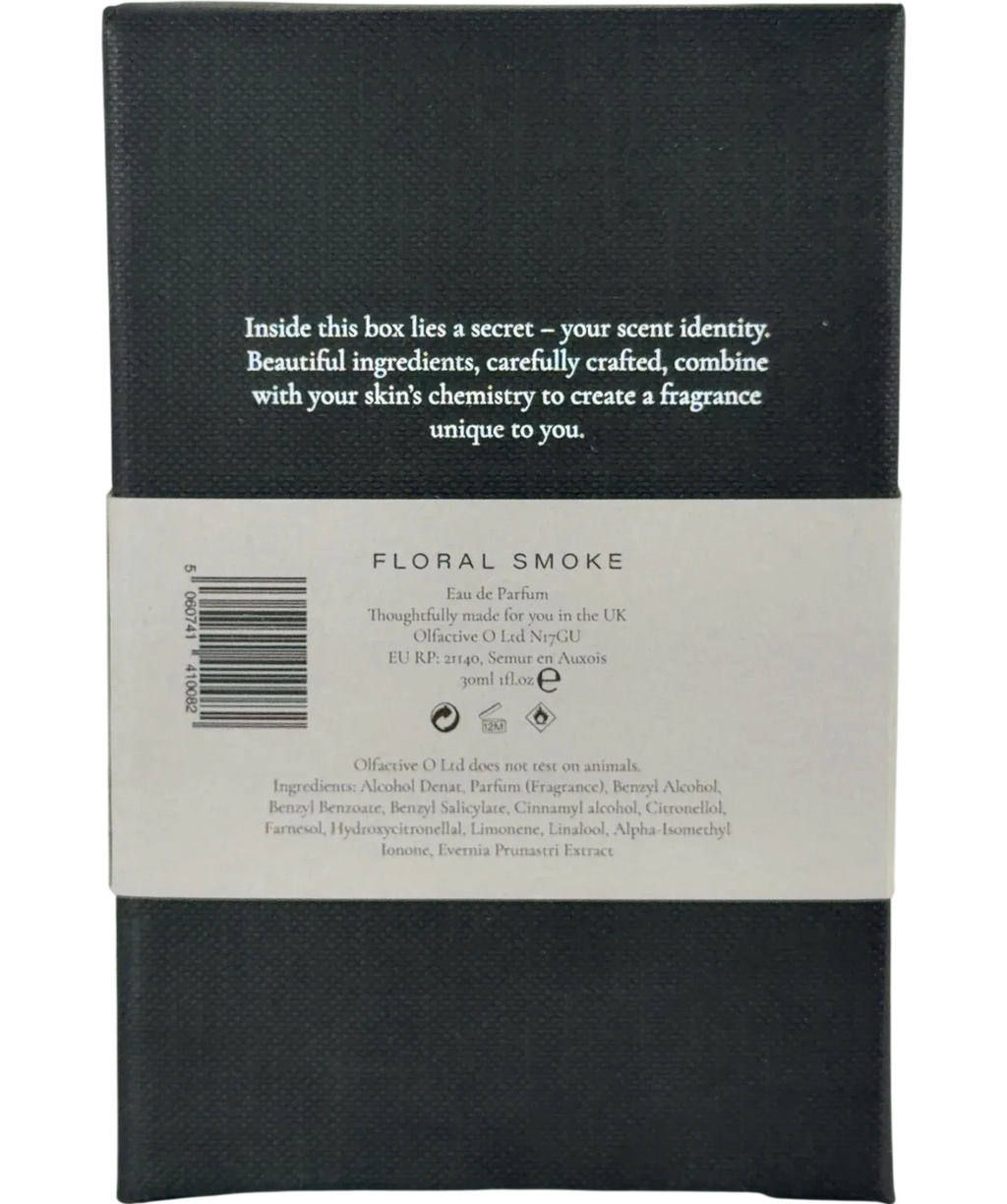 Olfactive O Floral Smoke Eau de Parfum, size 30ml — back