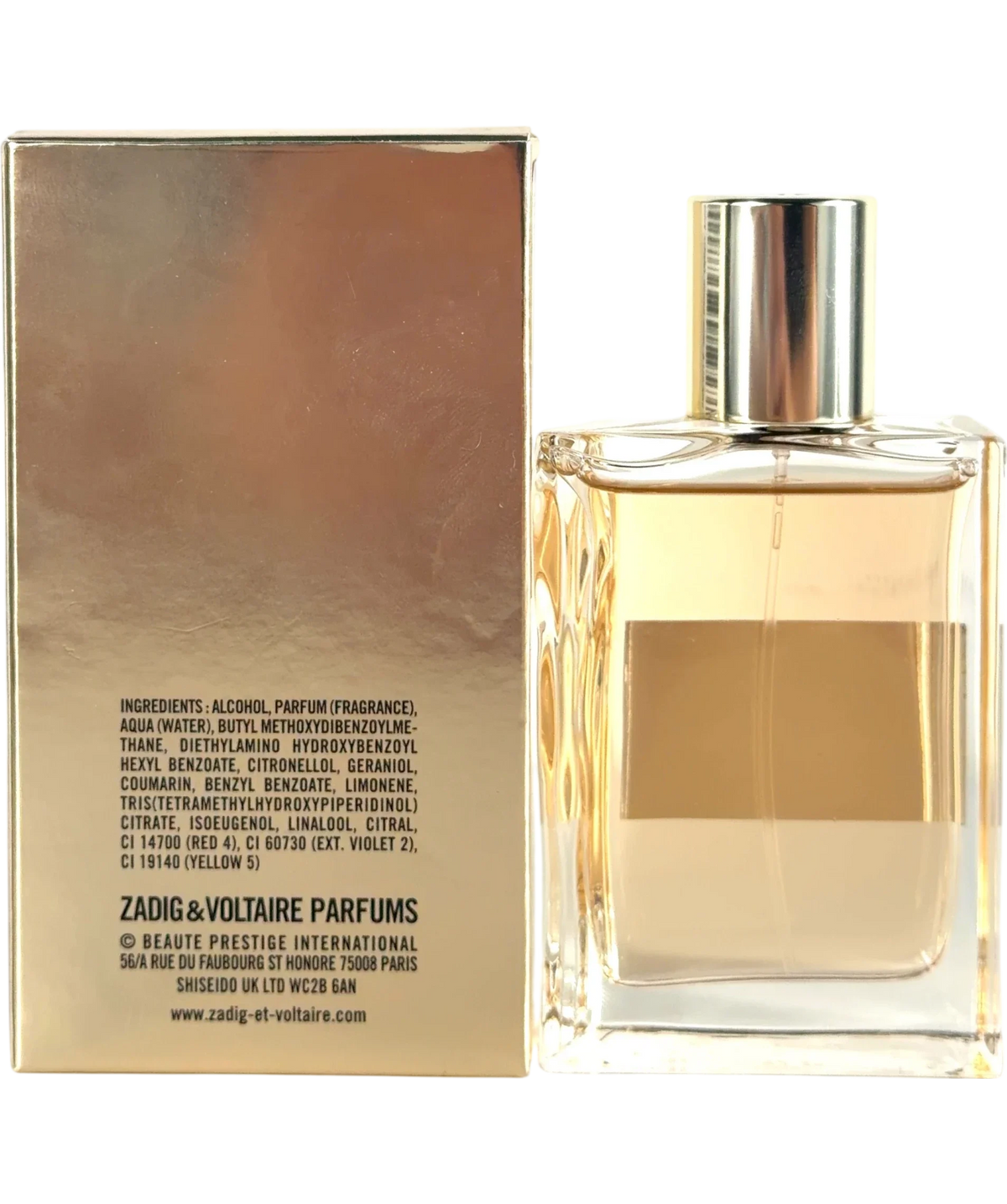 Zadig & Voltaire Shade, size 50ml — back