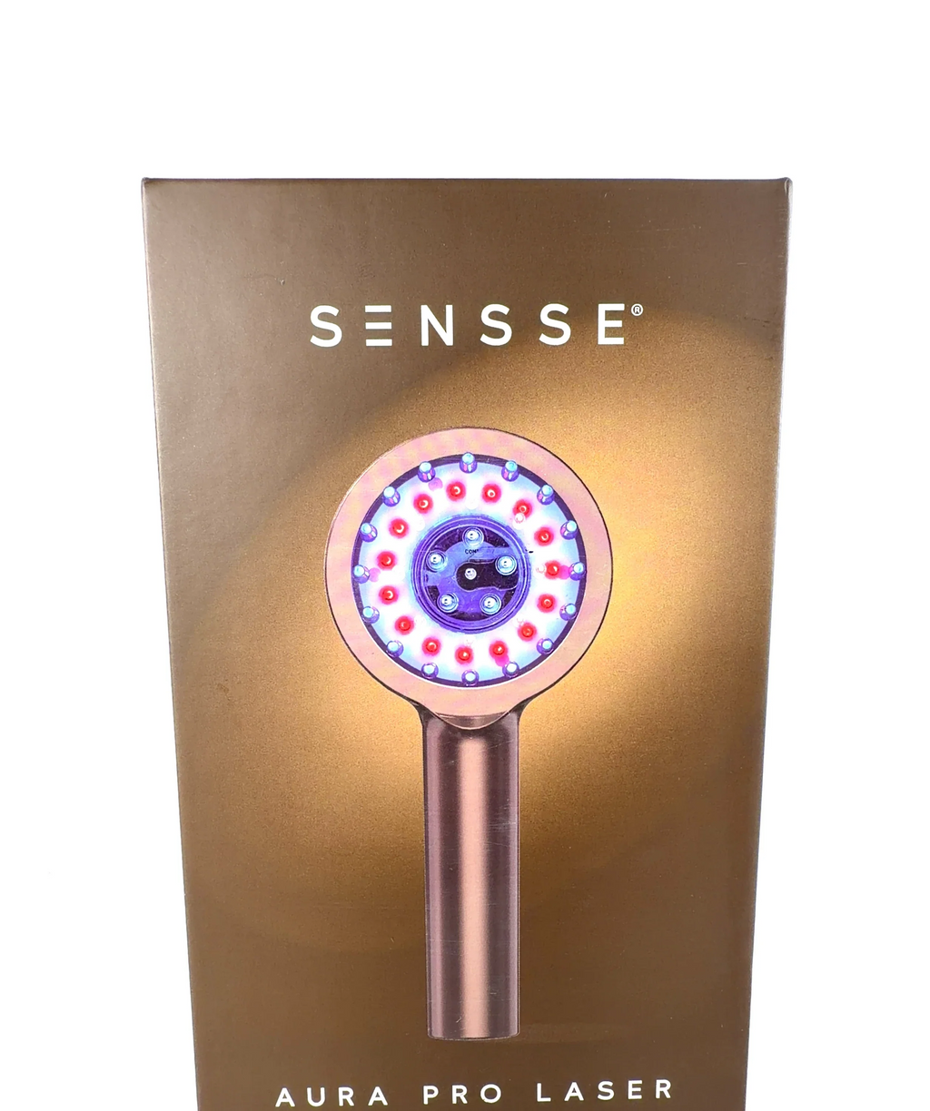 SENSSE Aura Pro Laser LED Device — label