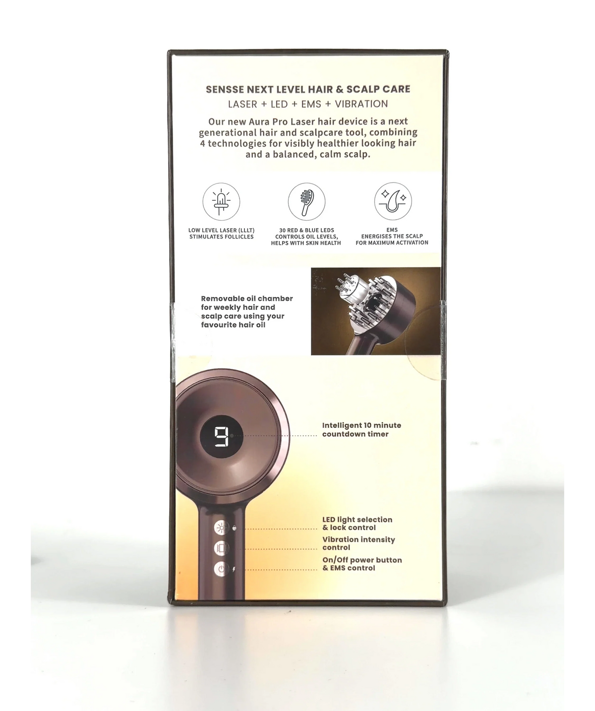 Sensse Aura Pro Laser LED Device — Ingredients