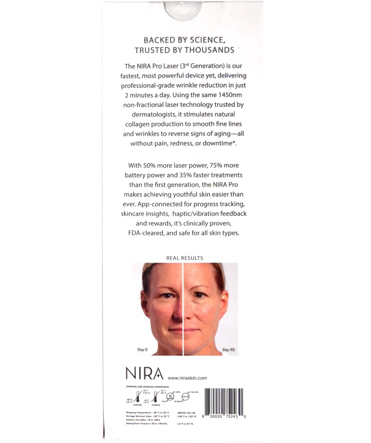 NIRA Pro Laser — back