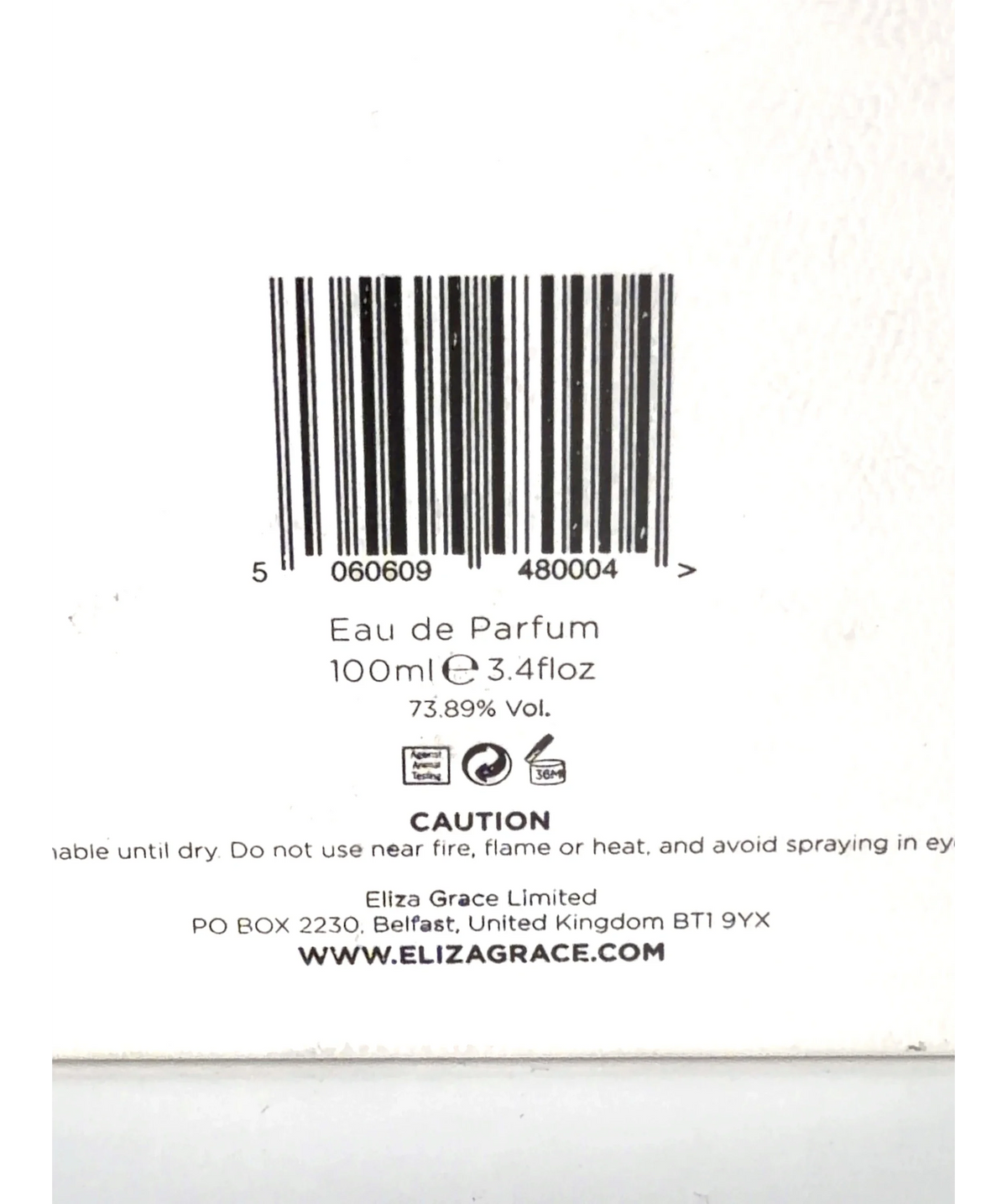 Stories by Eliza Grace Number 01 Perfume Box 100ml — Size