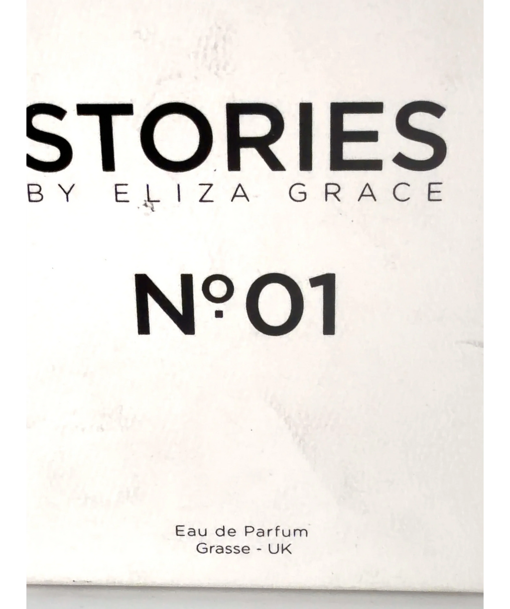 Stories by Eliza Grace Number 01 Perfume Box 100ml — Close up of shade