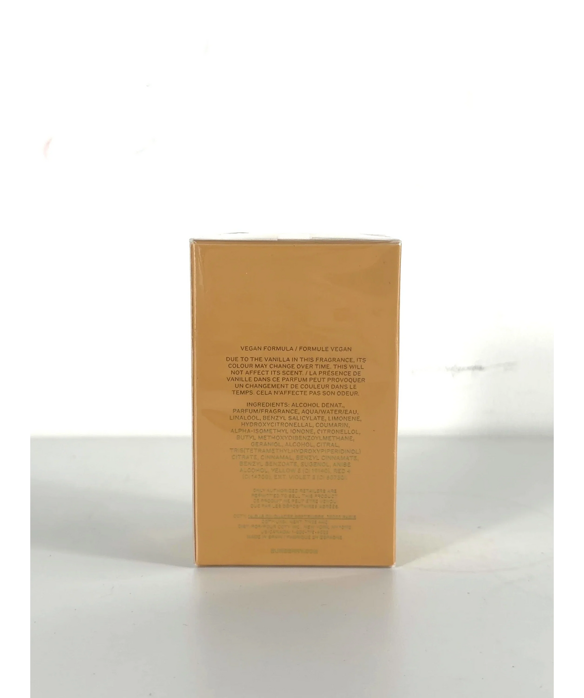 Burberry Goddess Eau de Parfum Intense 50ml — Ingredients